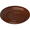 Ekena Millwork Federal Roped Small Medallion (Canopies up to 6"), 12 5/8"OD x 1 1/8"P, Burnished Mahogany Crackle CM12FEBMC - alternate 2
